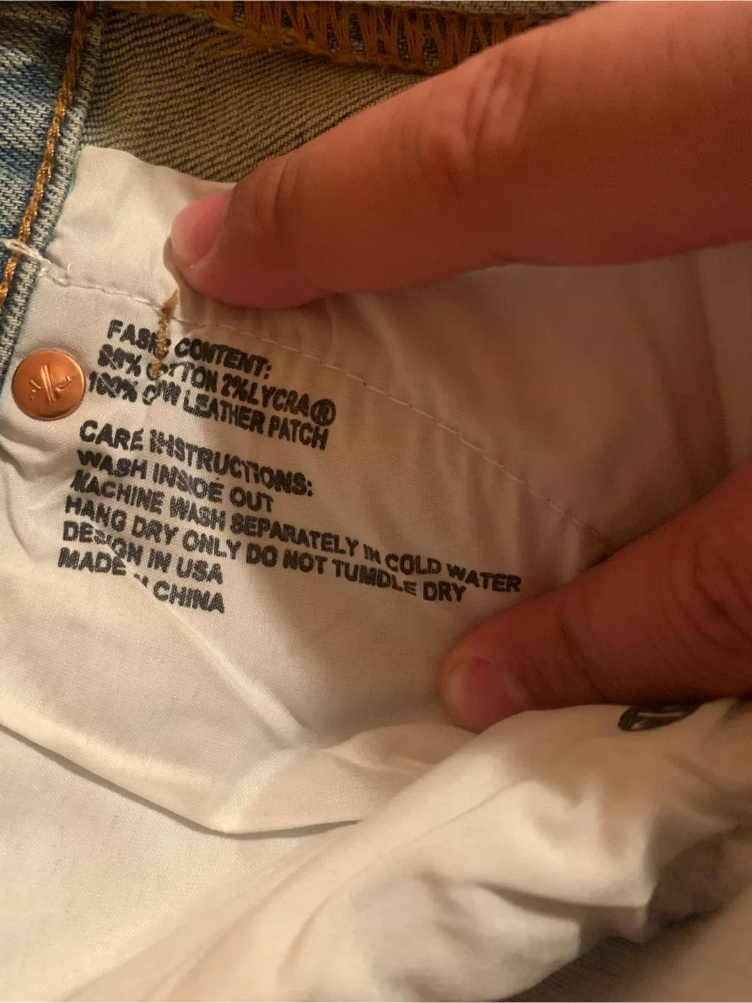 Purple Brand P001 Low Rise Slim Jeans image indicator(5)