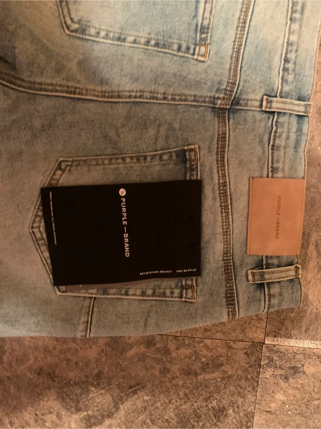 Purple Brand P001 Low Rise Slim Jeans image indicator(3)