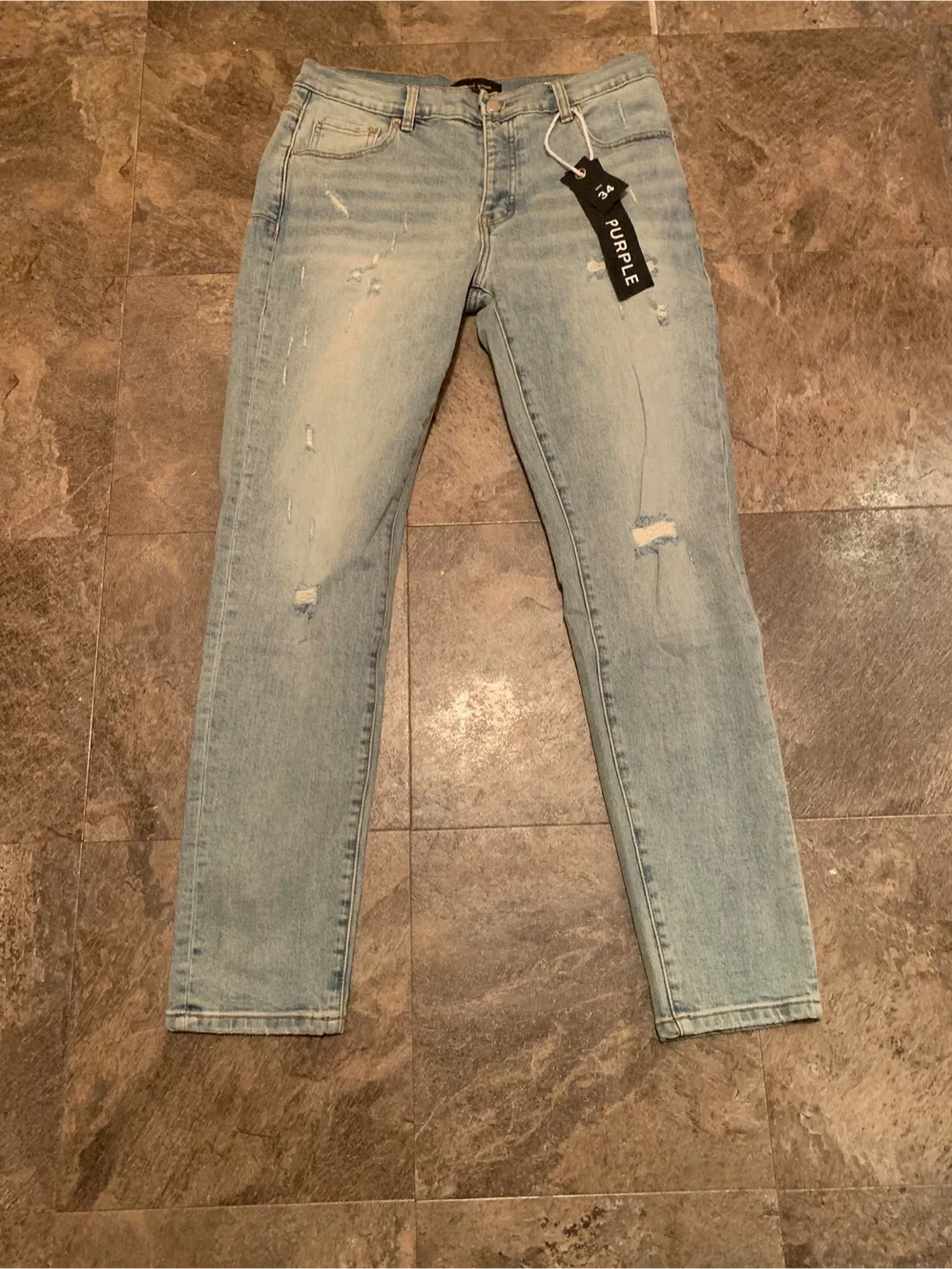 Purple Brand P001 Low Rise Slim Jeans