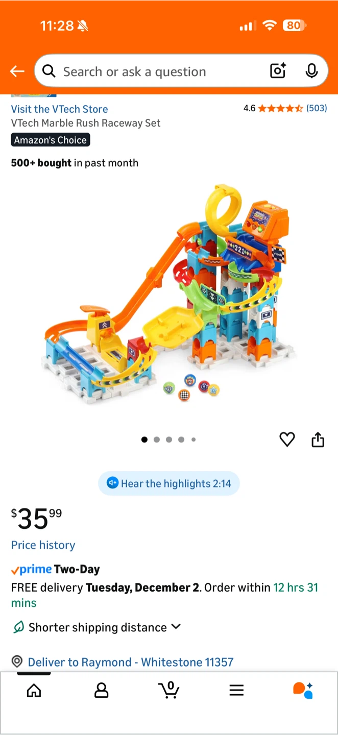 VTech Marble Rush Raceway Set - photo 4