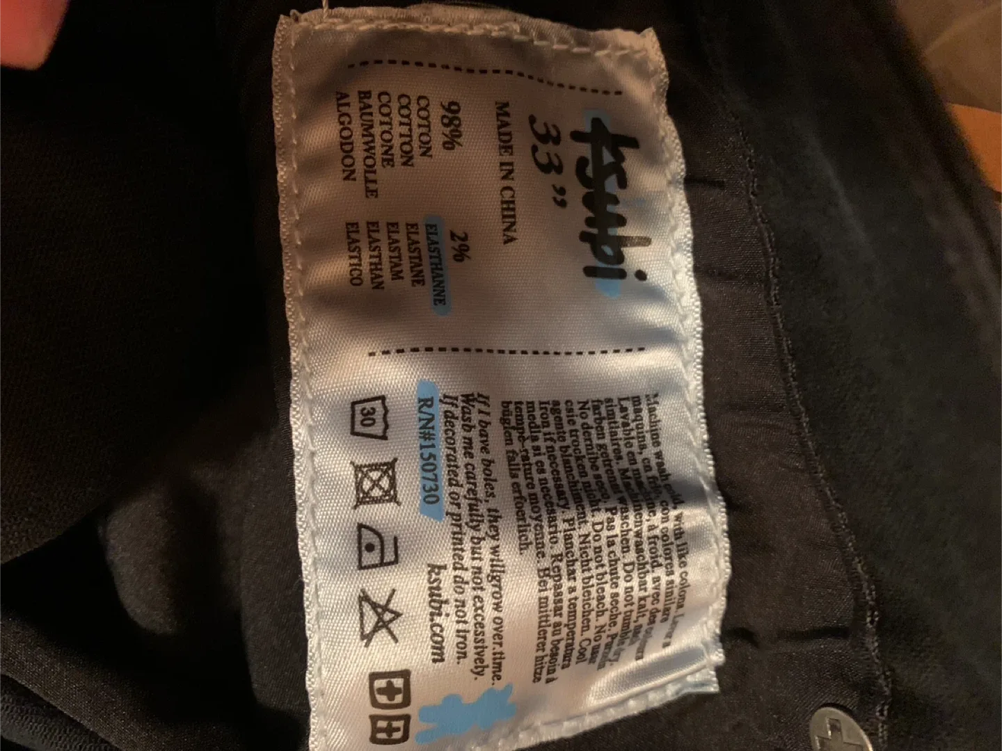 Ksubi Black Jeans - Size 33 image indicator(3)