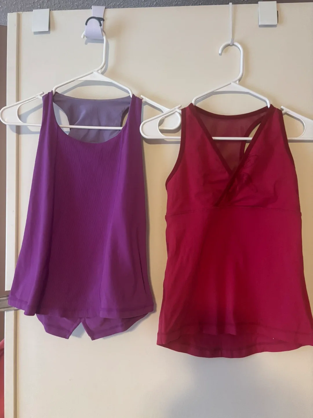 Lululemon Tank Tops - Purple & Red