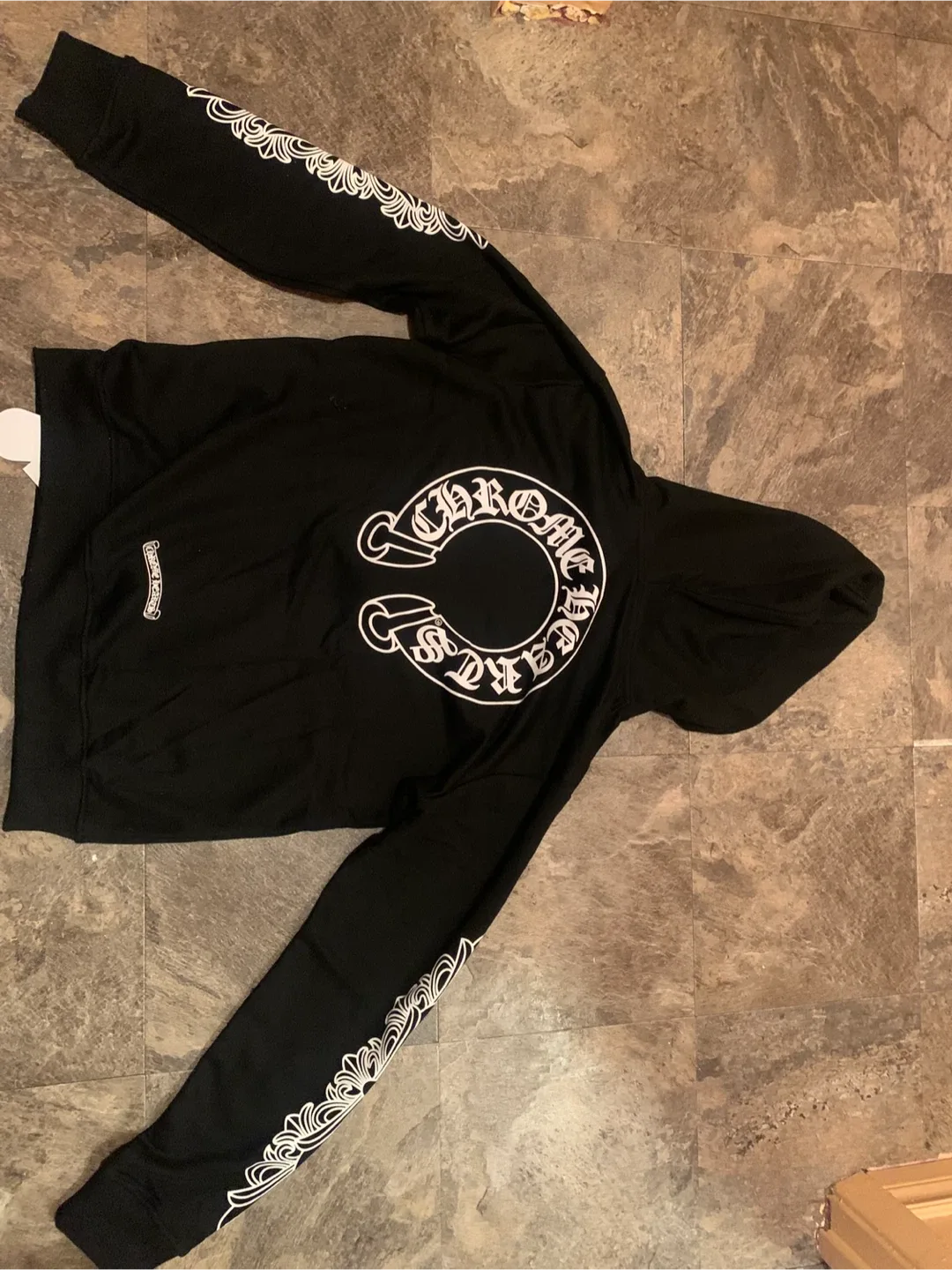 Chrome Hearts Black Zip-Up Hoodie image indicator(2)