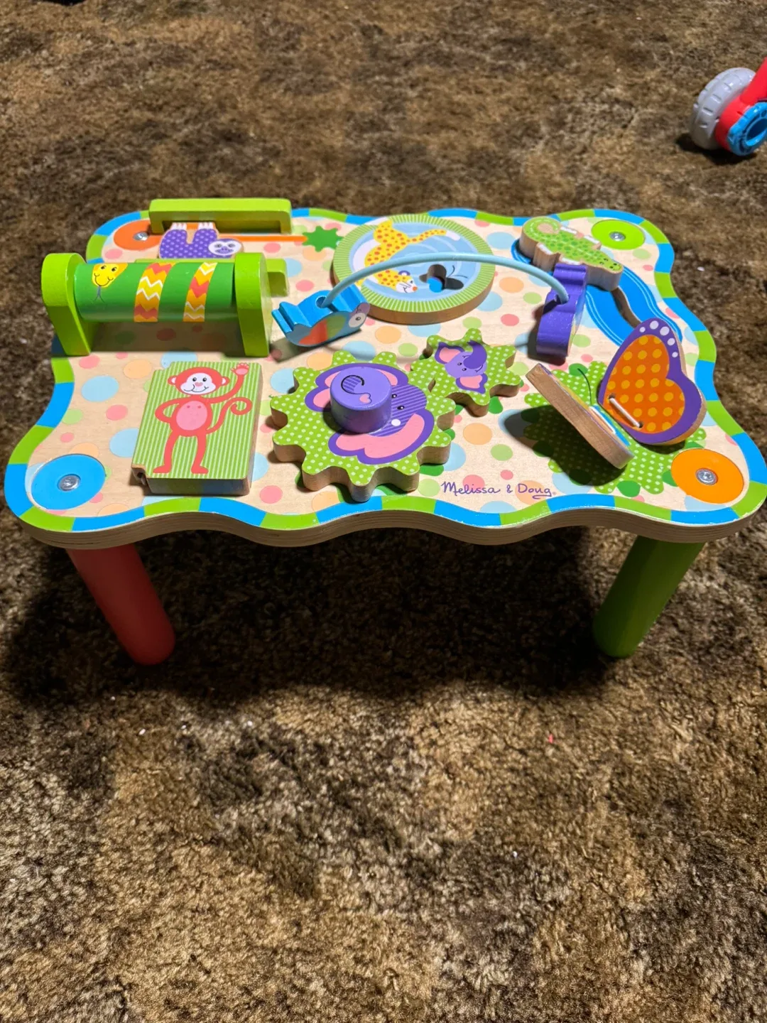 Melissa & Doug Wooden Activity Table