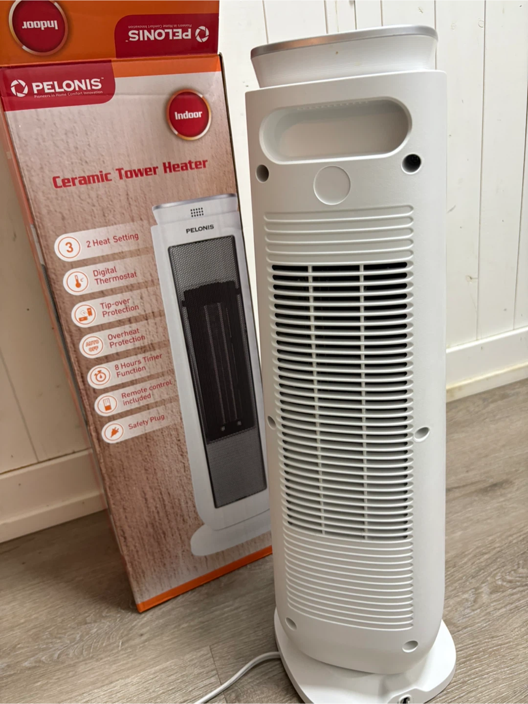 Pelonis Ceramic Tower Heater - Like New! - photo 4