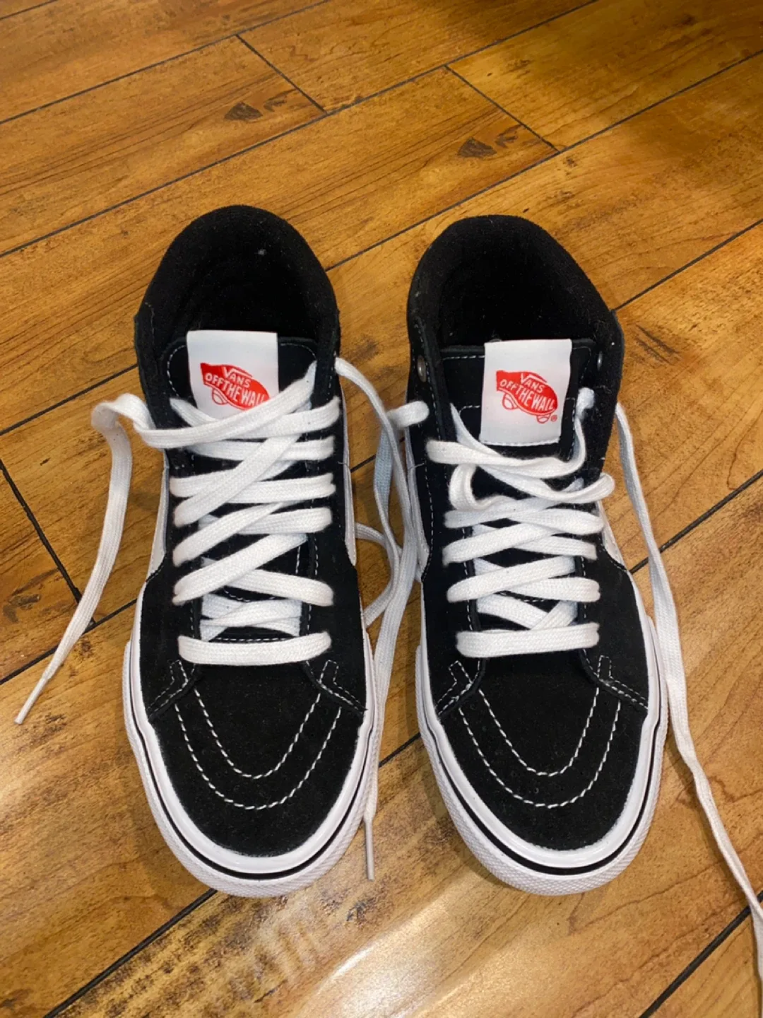 Vans Sk8-Hi Black/White, US Men's 4.5