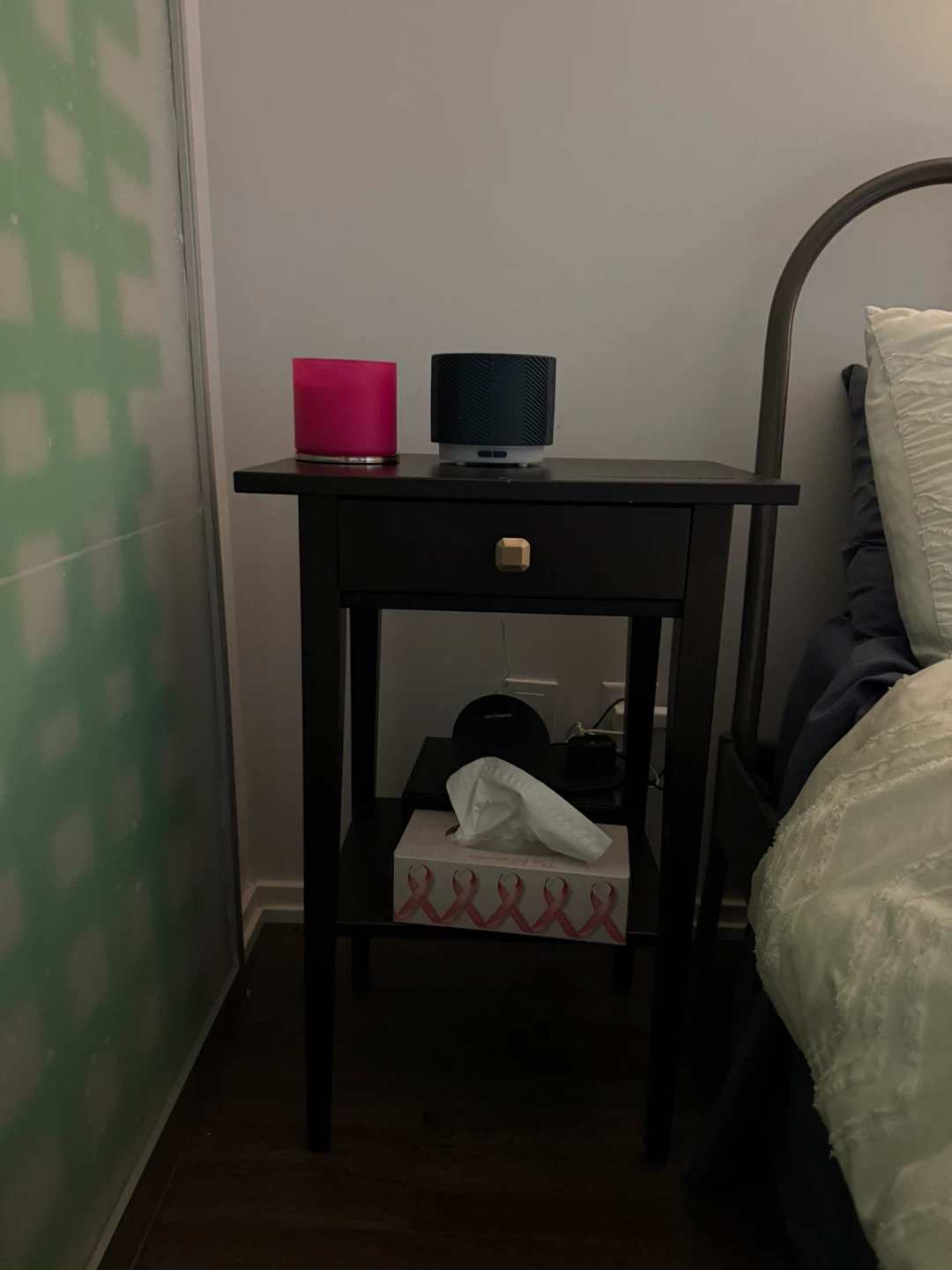IKEA Hemnes Nightstand - Black-Brown - photo 2