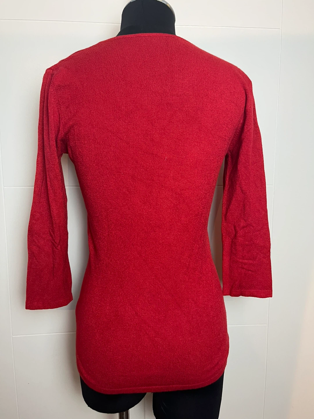 PEG Red Knit Top Size S - photo 2