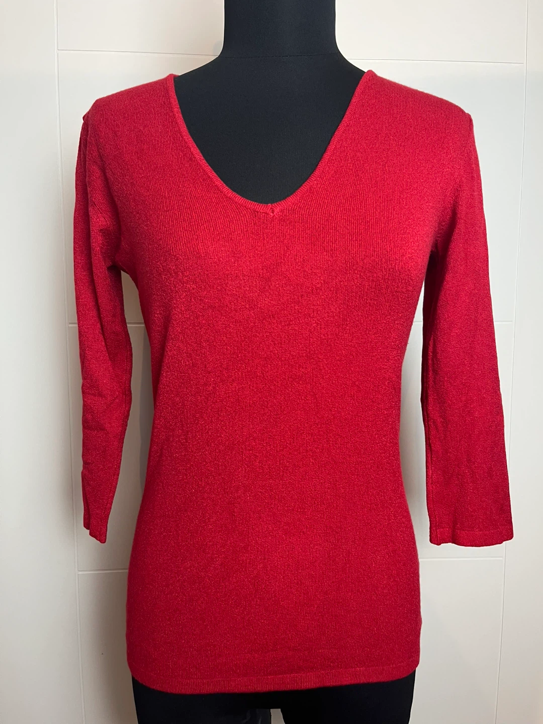 PEG Red Knit Top Size S