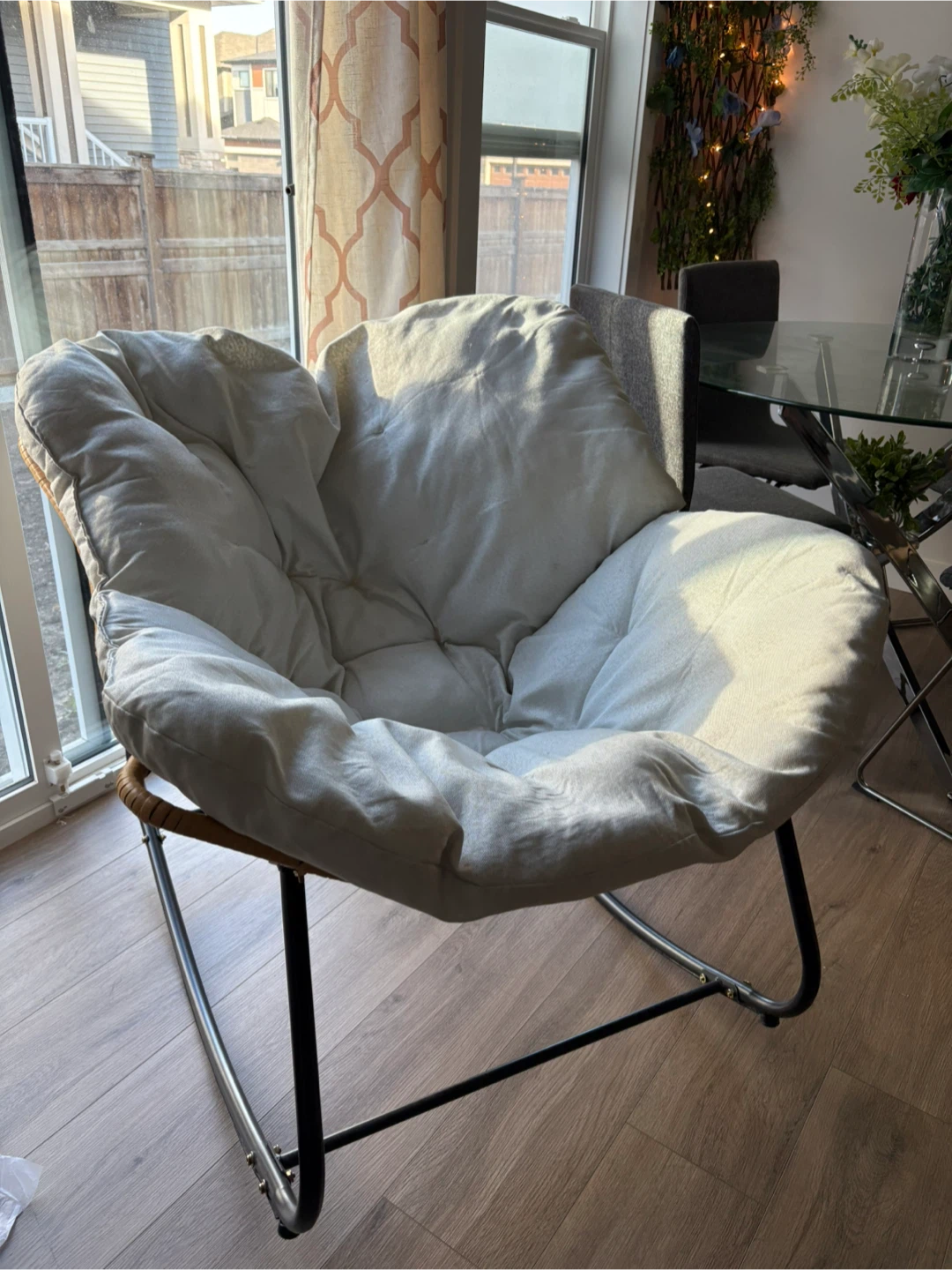 Papasan Chair with Cushion - photo 2