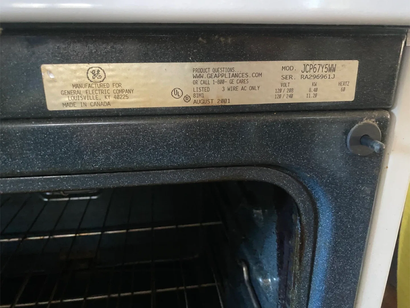 GE Electric range/oven $250 image indicator(6)