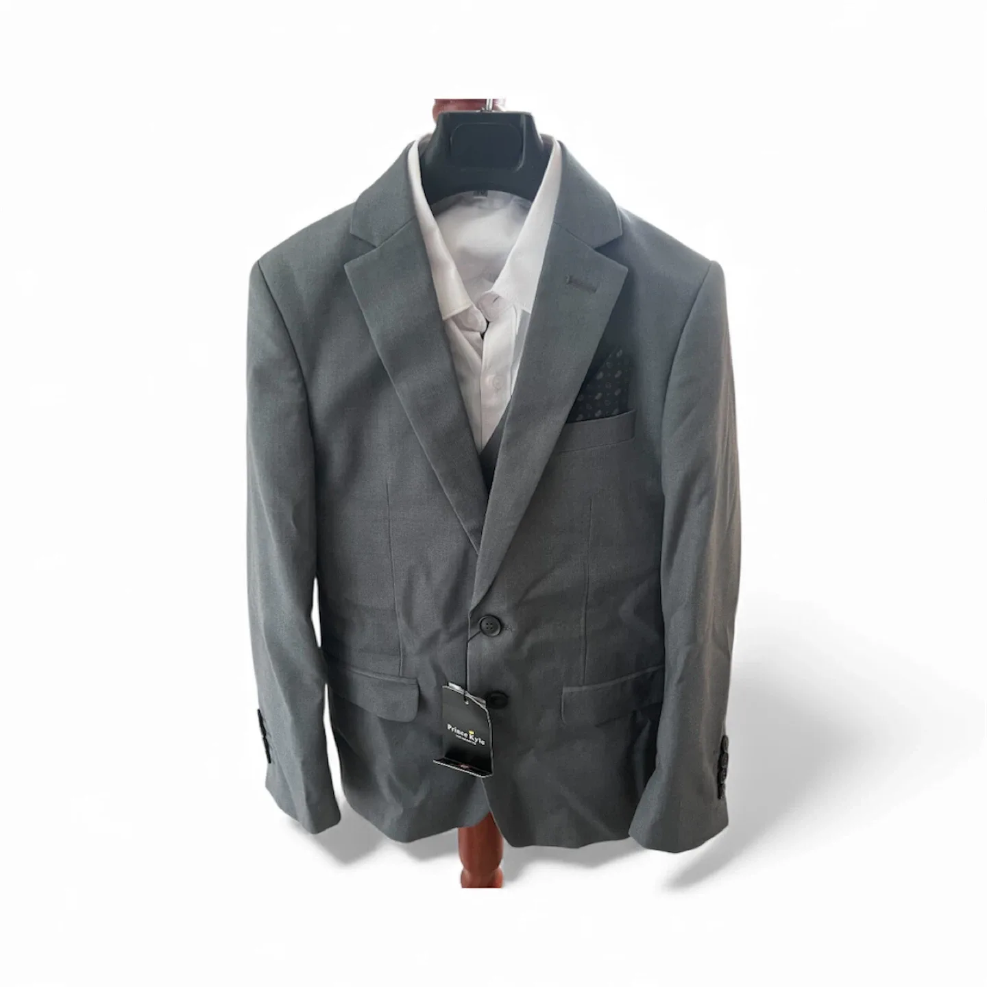 Prince & Duke Grey Suit - Like New!