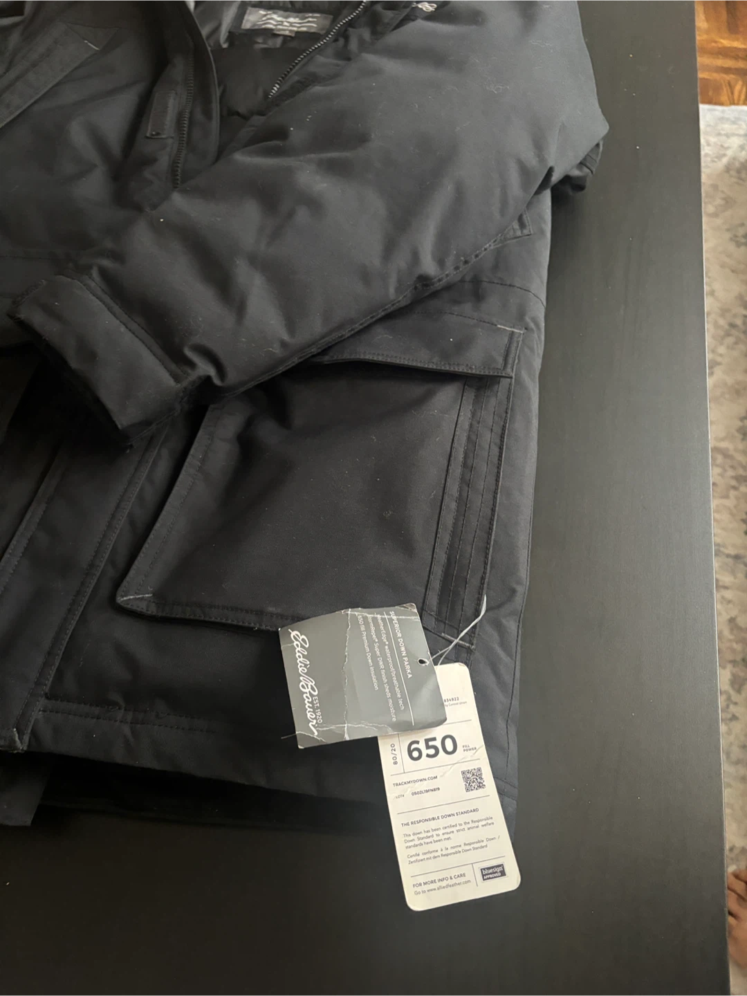 Men’s Eddie Bauer Superior Down Parka - Size S - photo 2