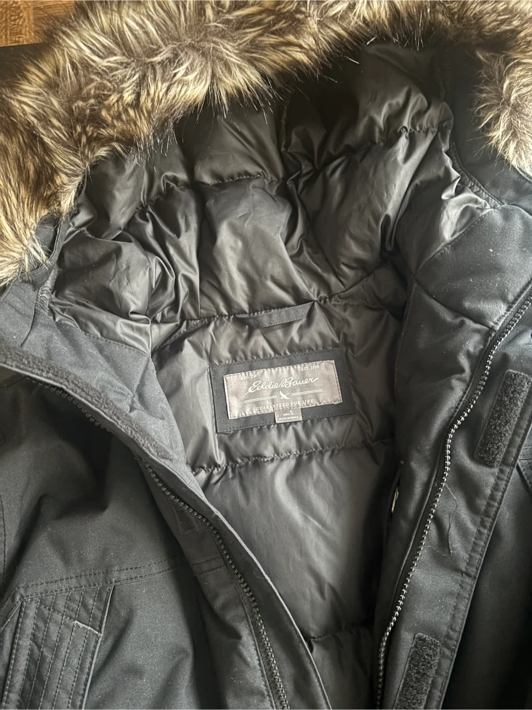 Men’s Eddie Bauer Superior Down Parka - Size S - photo 4