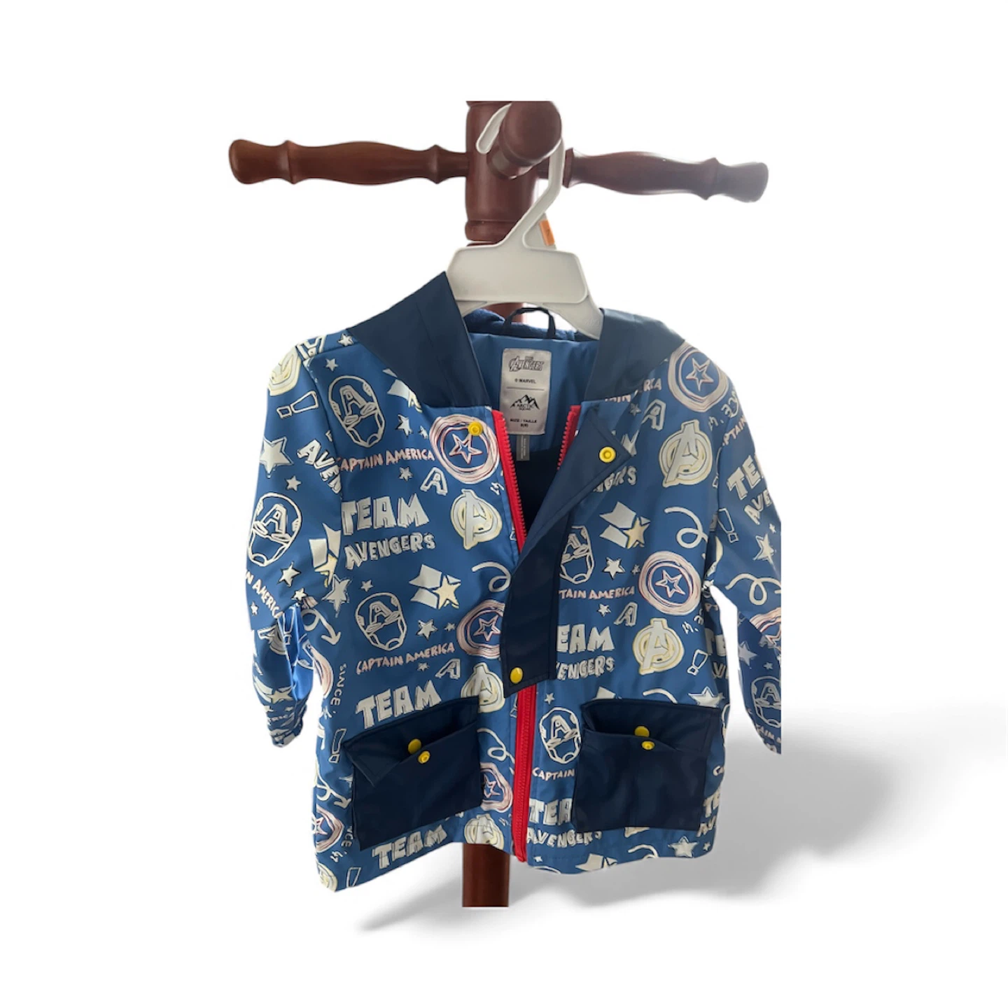 Marvel Avengers Rain Jacket - Size S (5-6) - photo 2