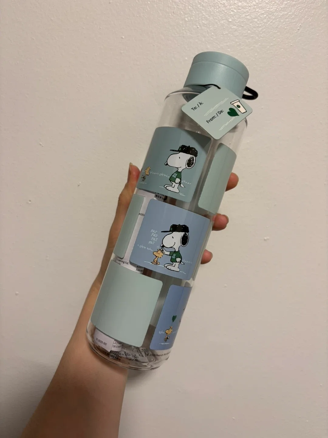 Starbucks + Peanuts Water Bottle - 24 oz