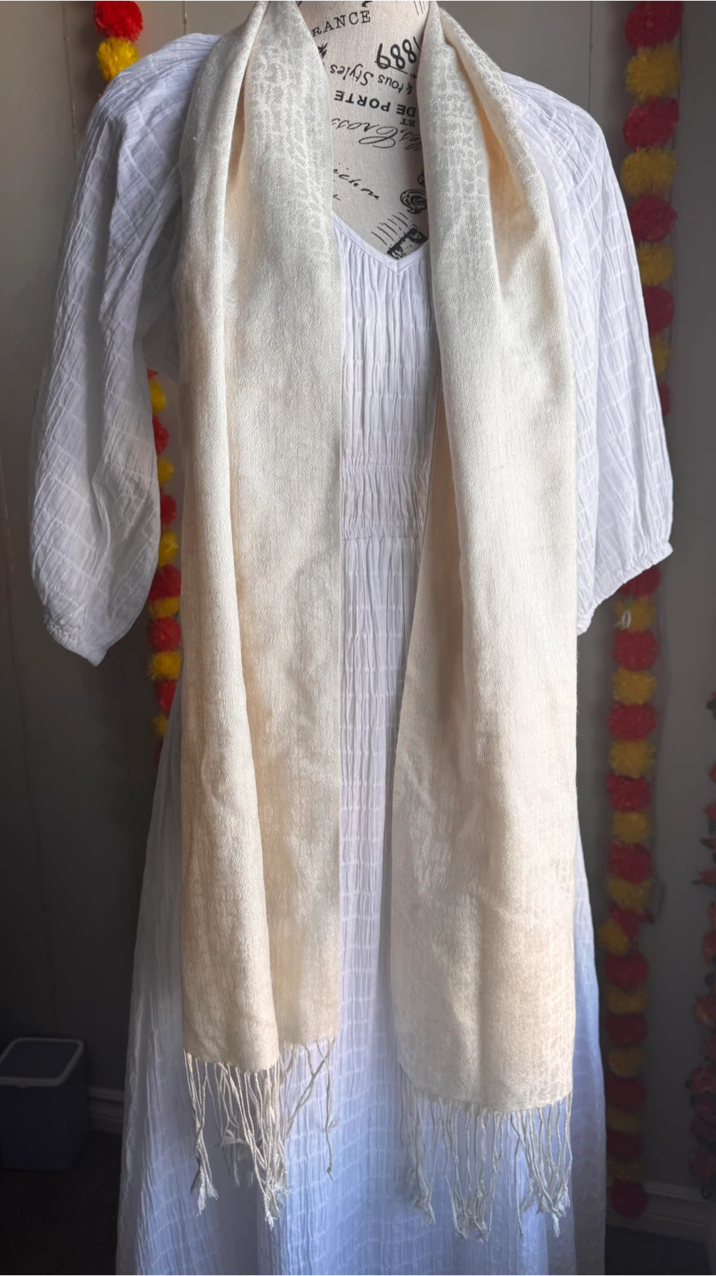 Wool and Silk Scarf