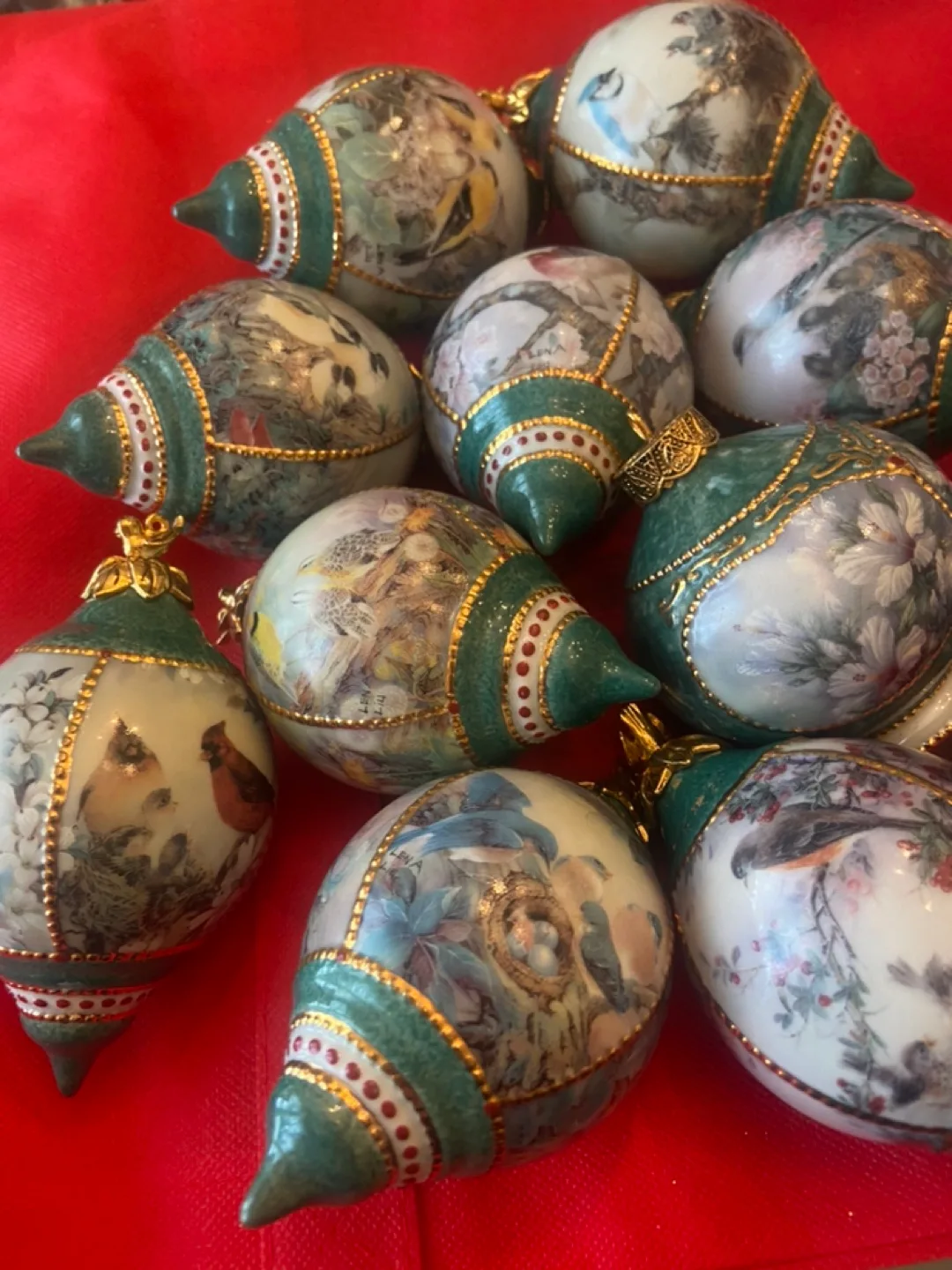 Vintage Decorative Christmas Ornaments (Set of 11) image indicator(2)