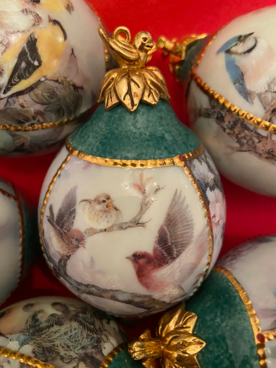 Vintage Decorative Christmas Ornaments (Set of 11) image indicator(8)