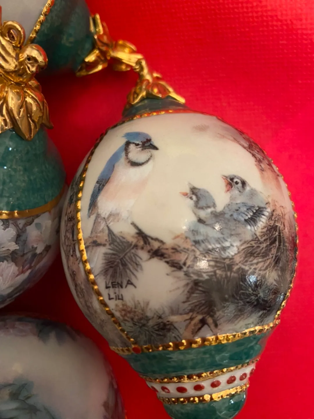 Vintage Decorative Christmas Ornaments (Set of 11) image indicator(7)