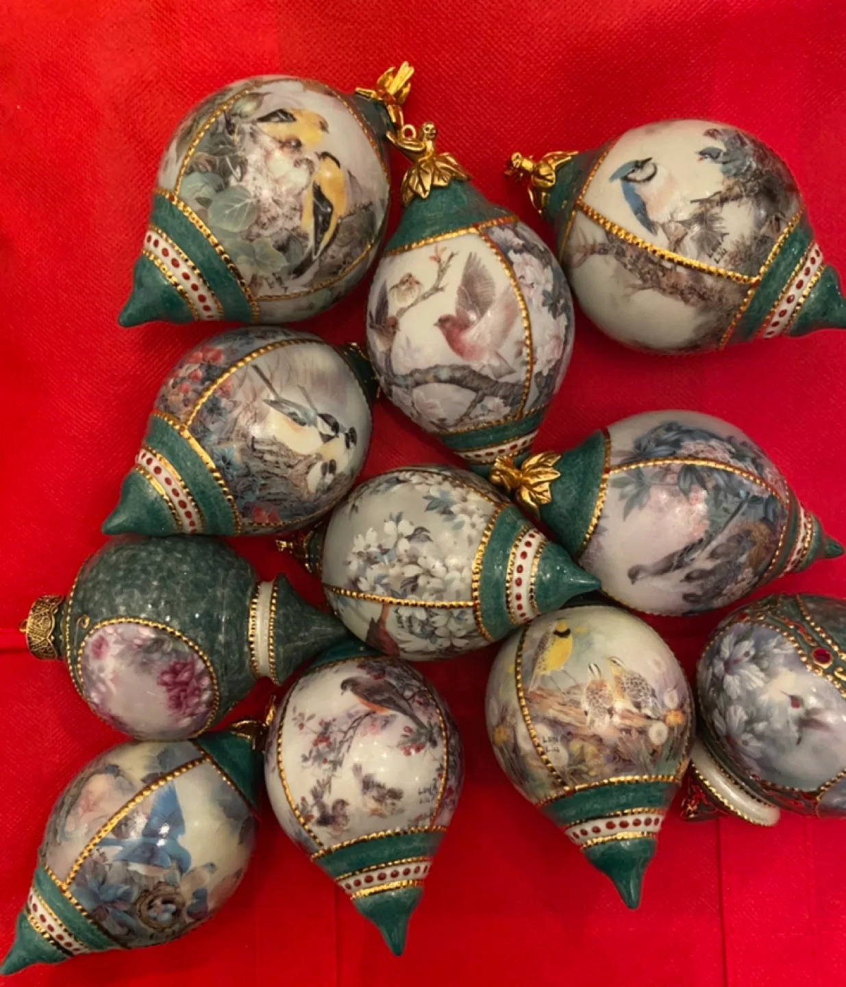 Vintage Decorative Christmas Ornaments (Set of 11) image indicator(9)