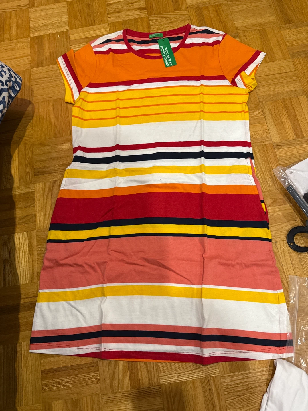 United Colors of Benetton Striped Dress