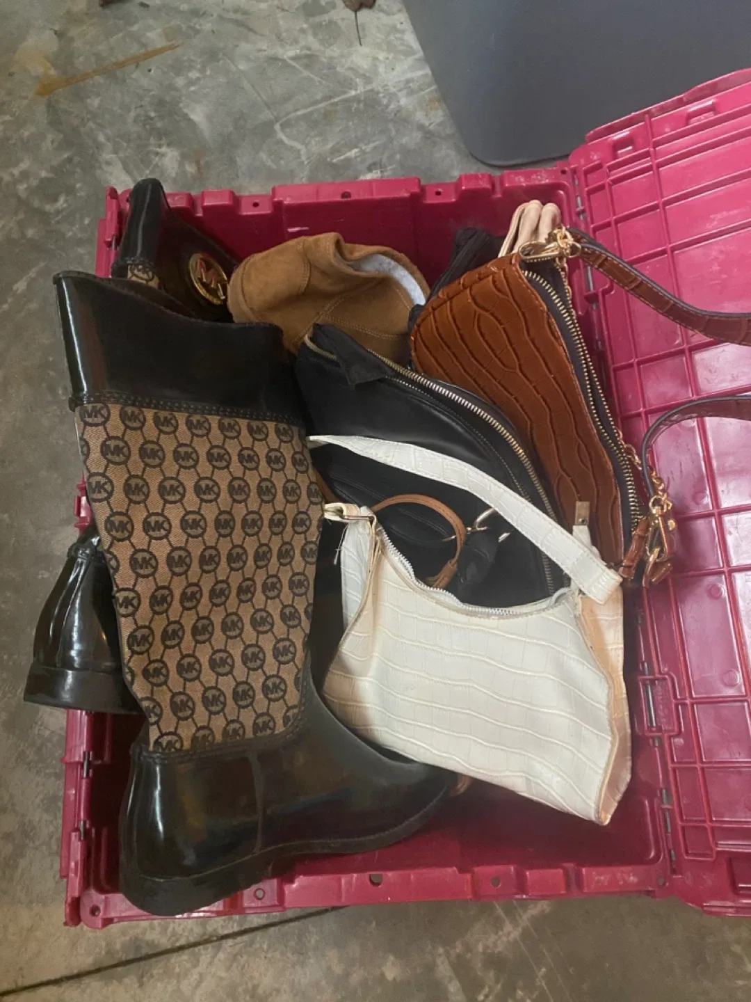Michael Kors Boots and Purses