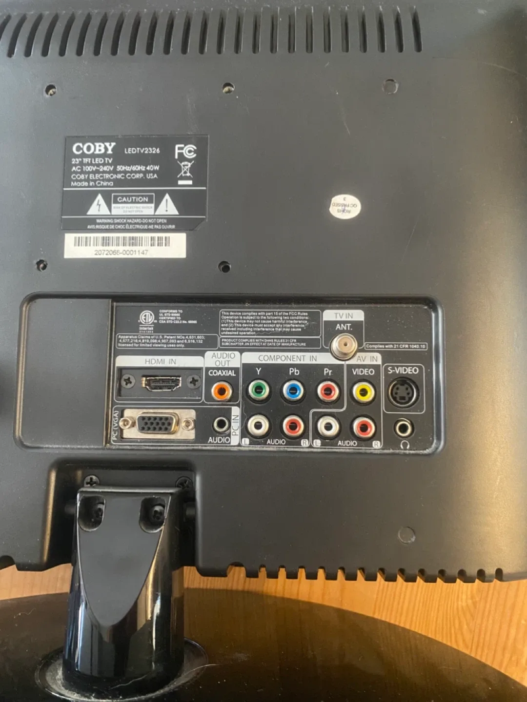 Coby TV image indicator(2)