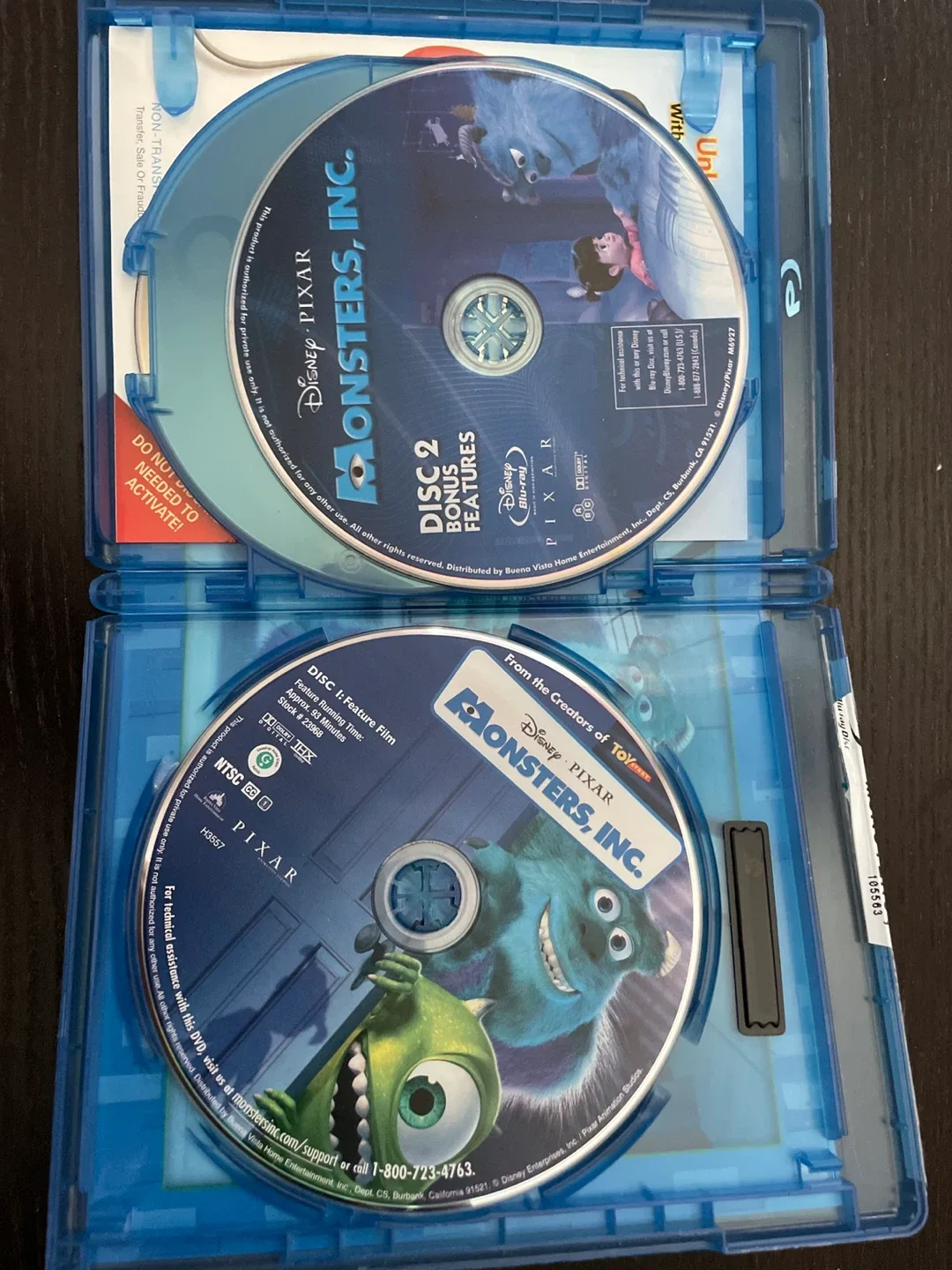 Monsters, Inc. 3-Disc Blu-ray + DVD Combo Pack image indicator(3)