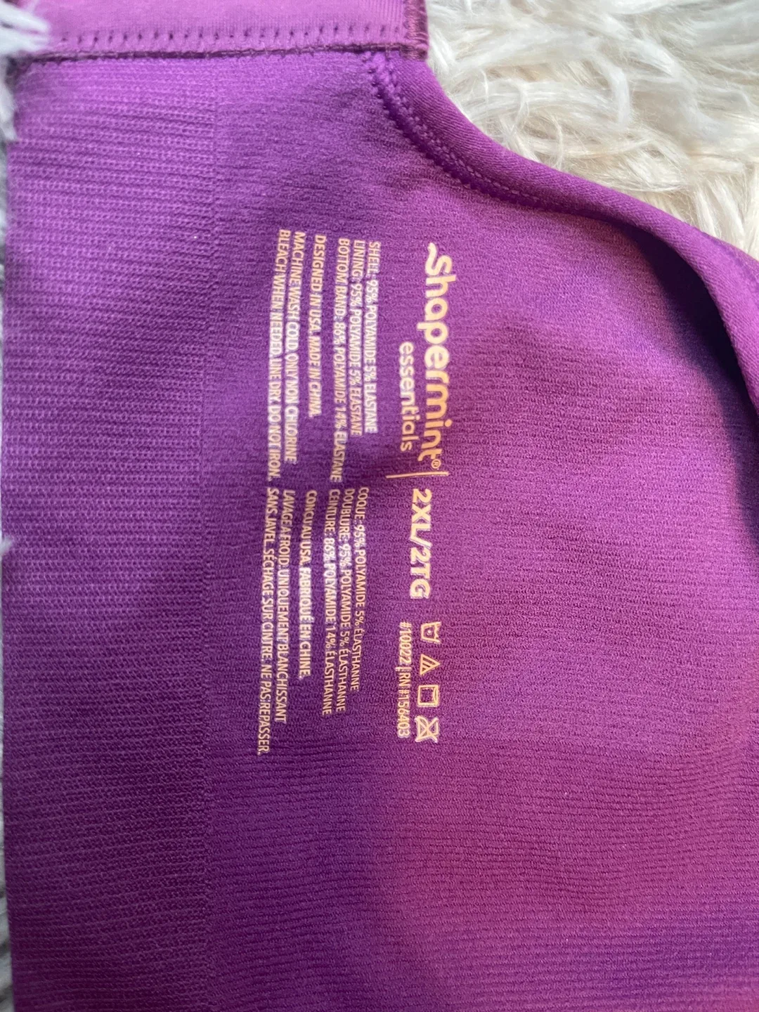 Shapermint Essentials Wireless Shaper Bra 2XL image indicator(3)