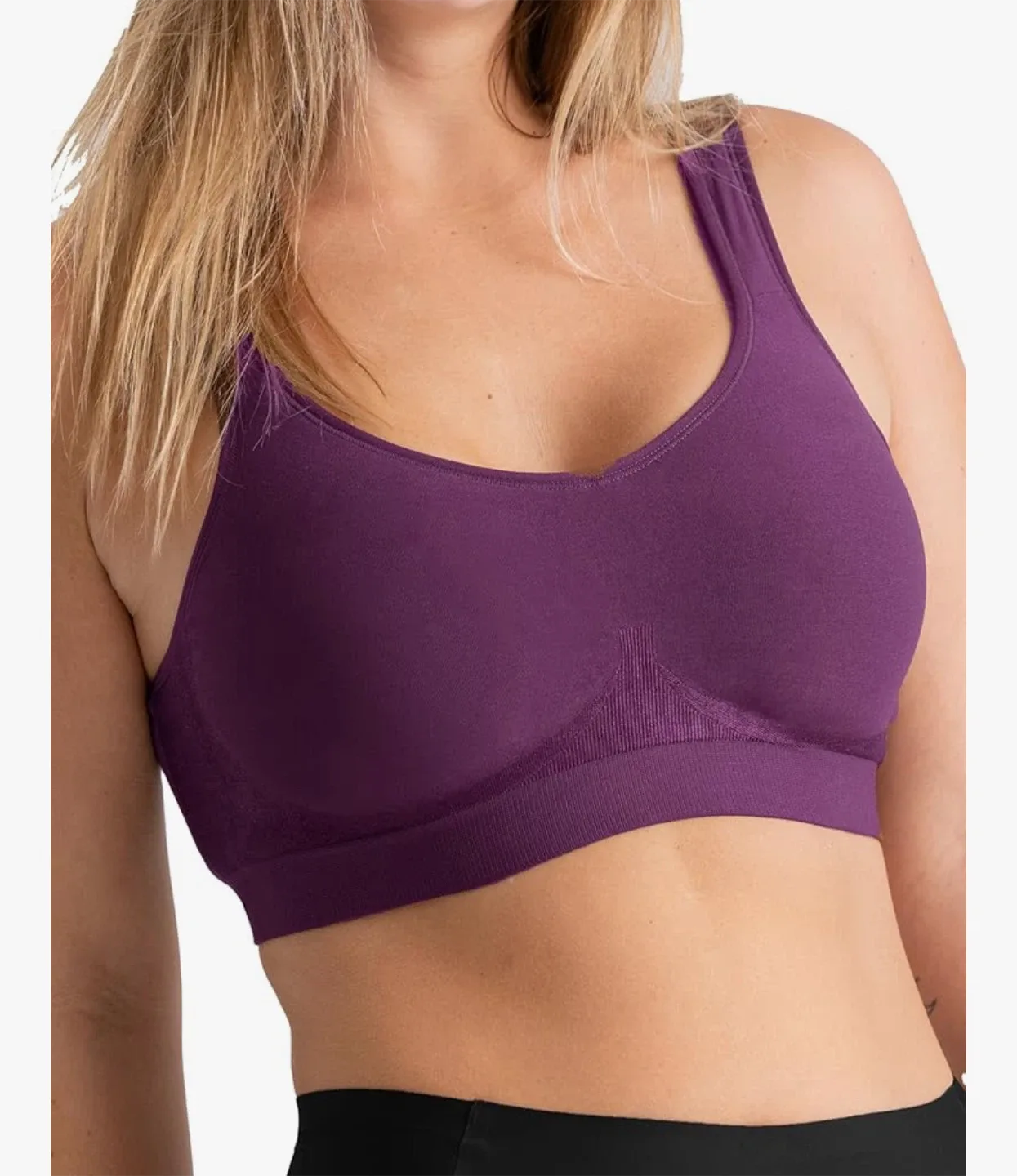 Shapermint Essentials Wireless Shaper Bra 2XL image indicator(7)