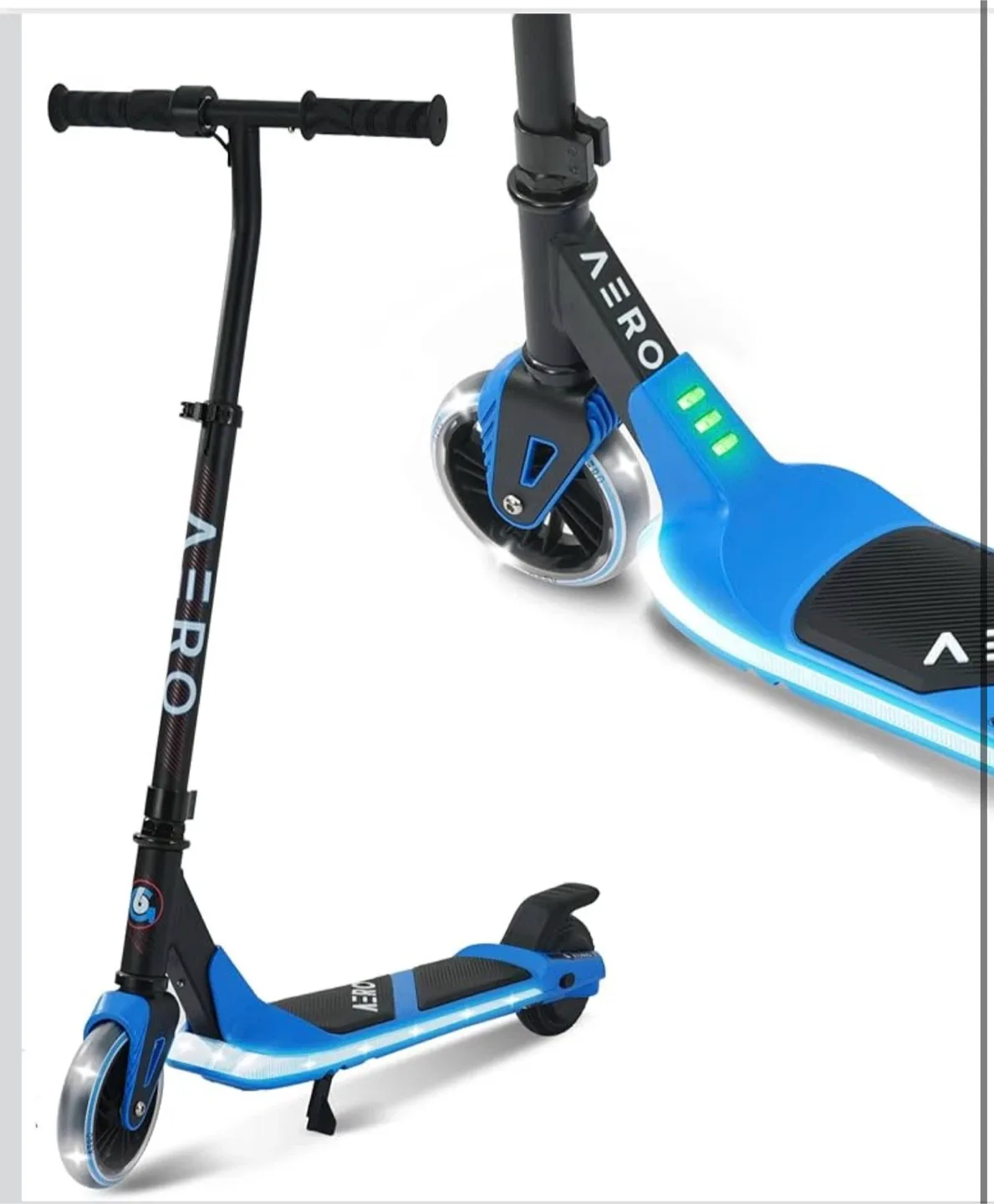 Aero G6 Electric Scooter - Blue image indicator(2)
