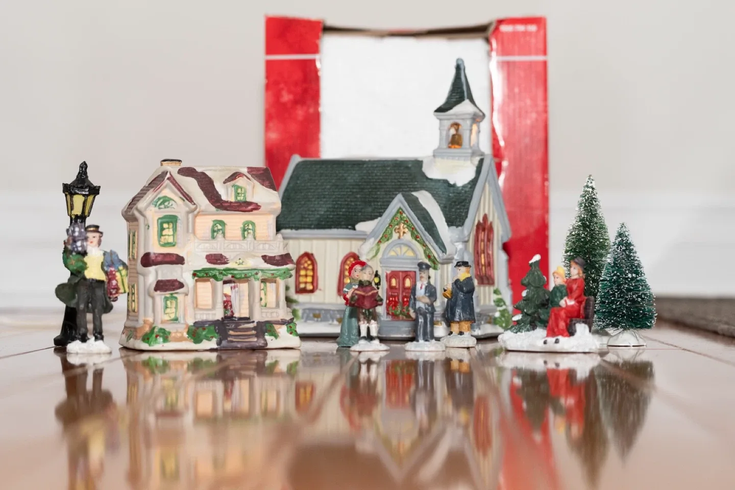Porcelain Christmas Village Collection