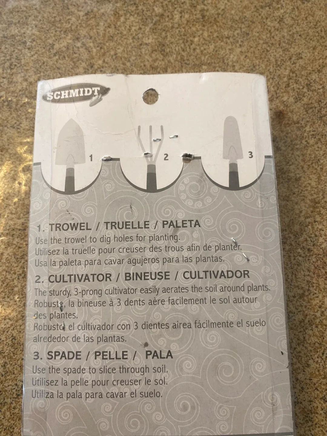 Schmidt 3-Piece Mini Garden Tool Set image indicator(2)