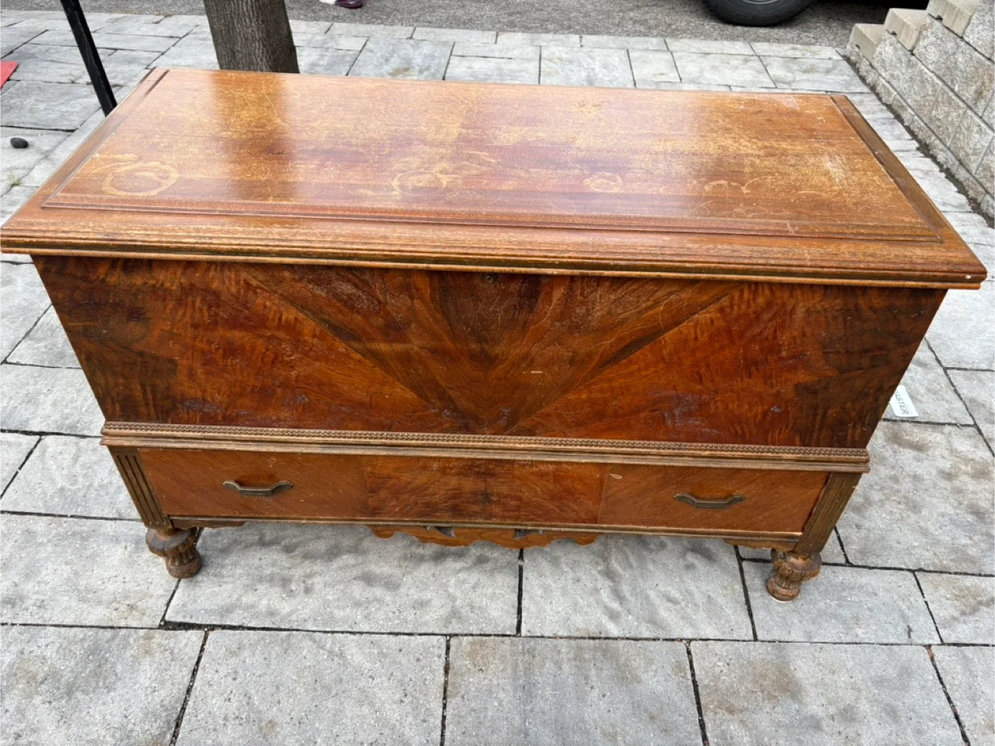 Antique Wooden Chest
