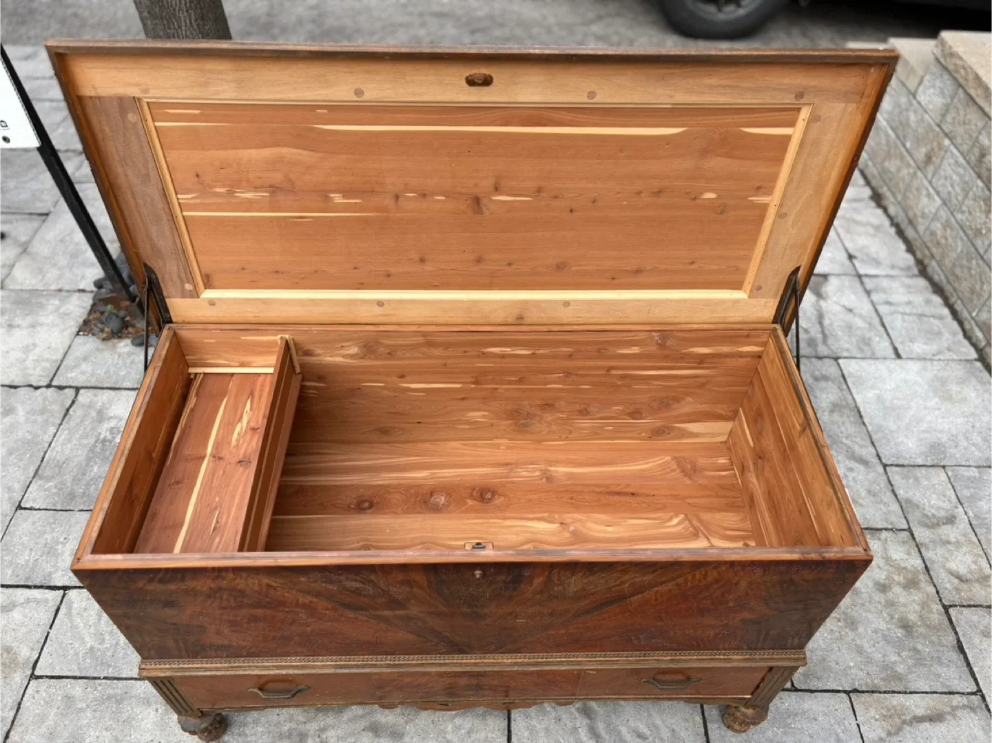 Antique Wooden Chest image indicator(8)