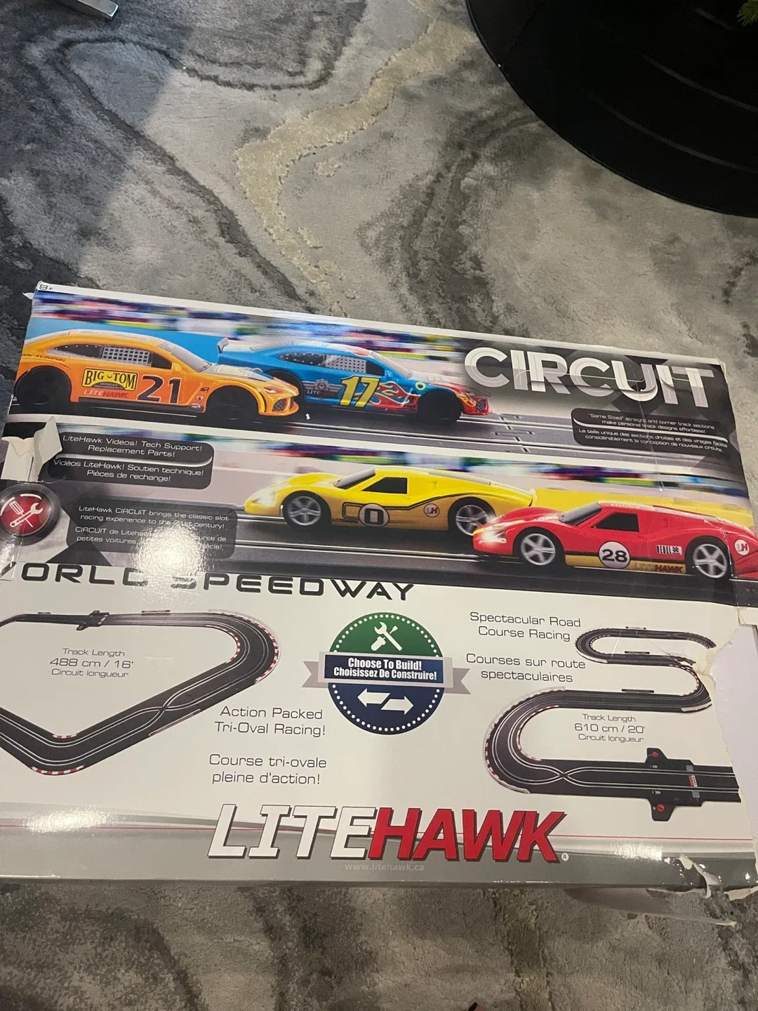 EUC Circuit World Speedway car track with 2 controllers image indicator(6)