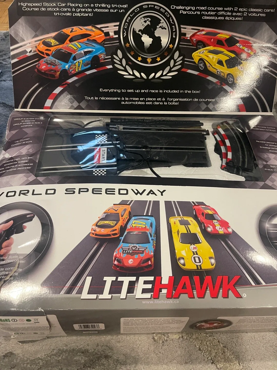 EUC Circuit World Speedway car track with 2 controllers image indicator(5)