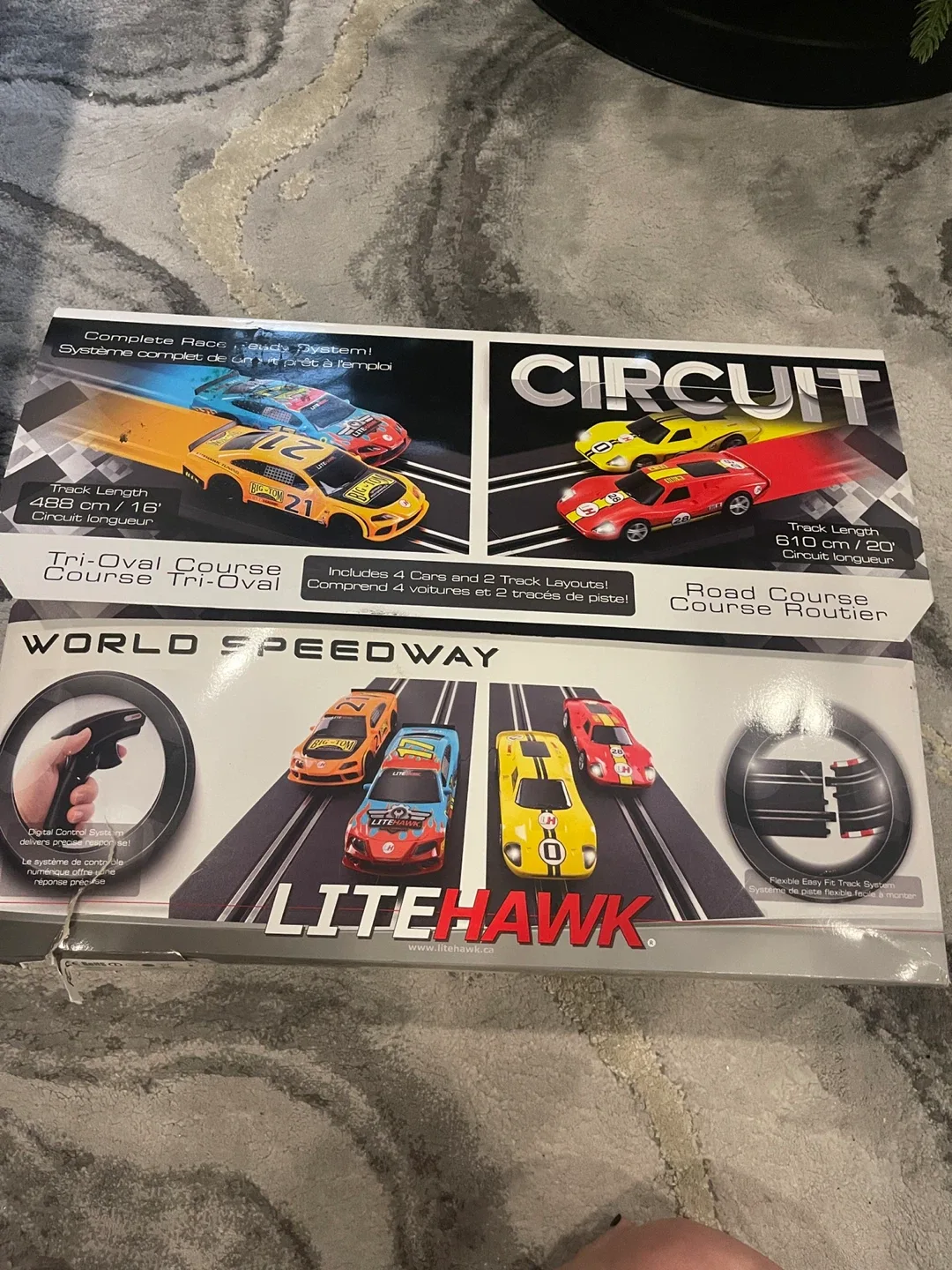 EUC Circuit World Speedway car track with 2 controllers image indicator(4)