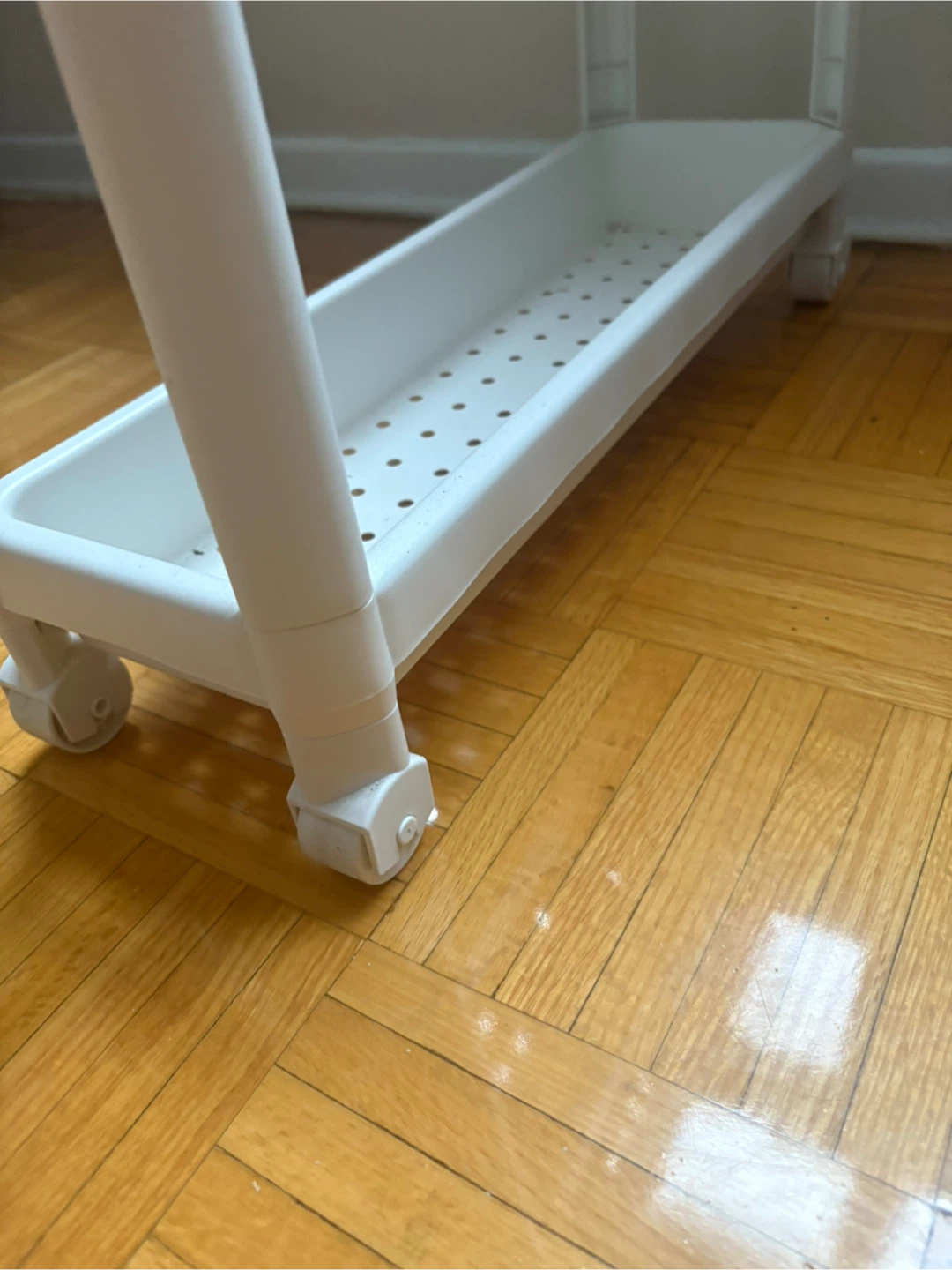 IKEA White Vesken  Cart - photo 3