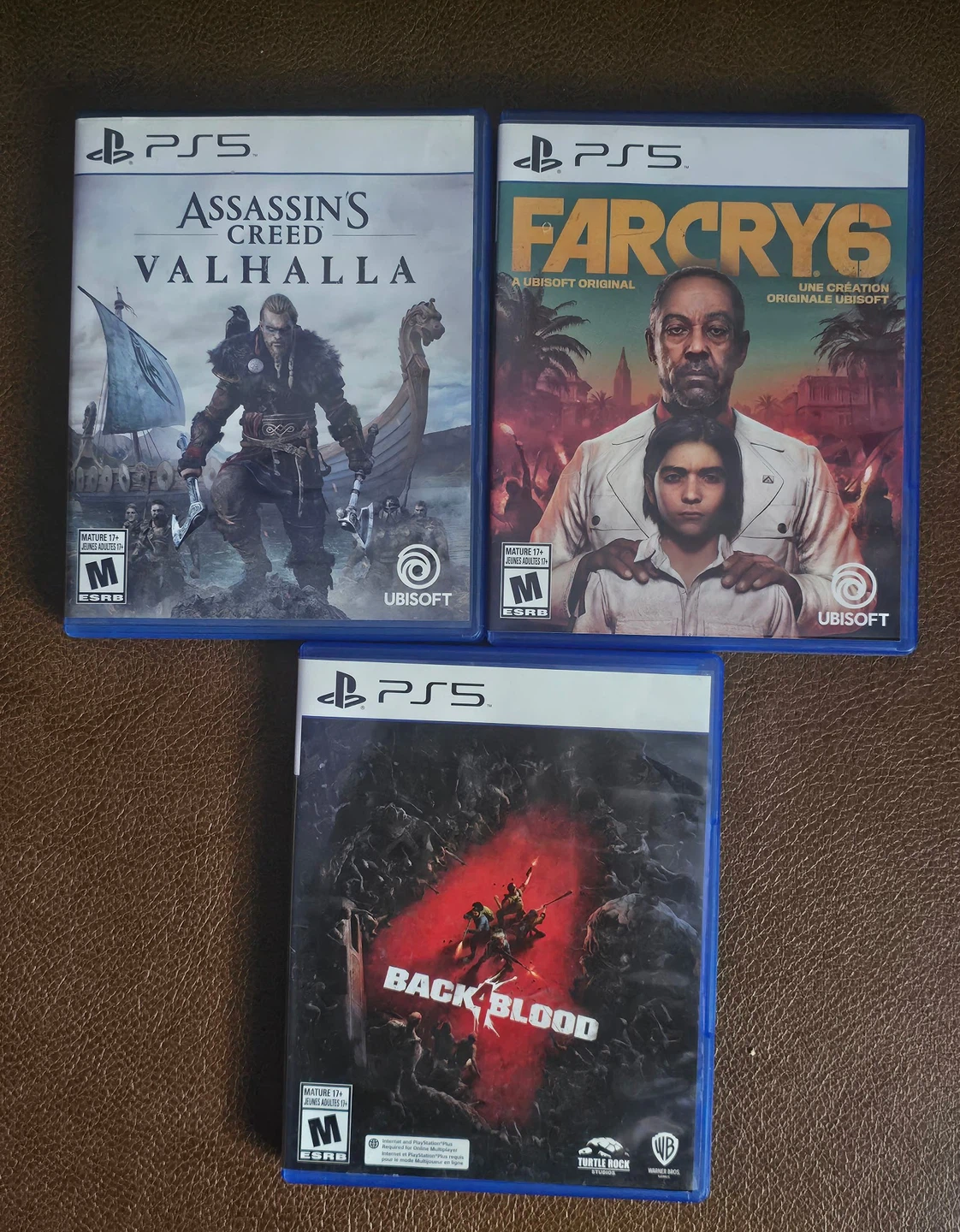 PS5 Games: Assassin's Creed Valhalla, Far Cry 6, Back 4 Blood