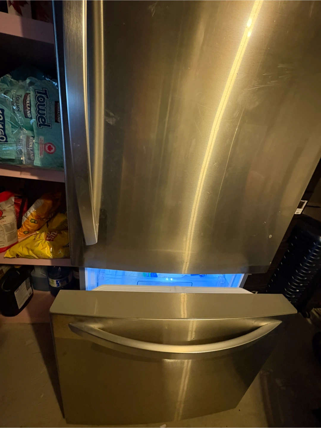 LG Stainless Steel Refrigerator & Freezer - photo 5