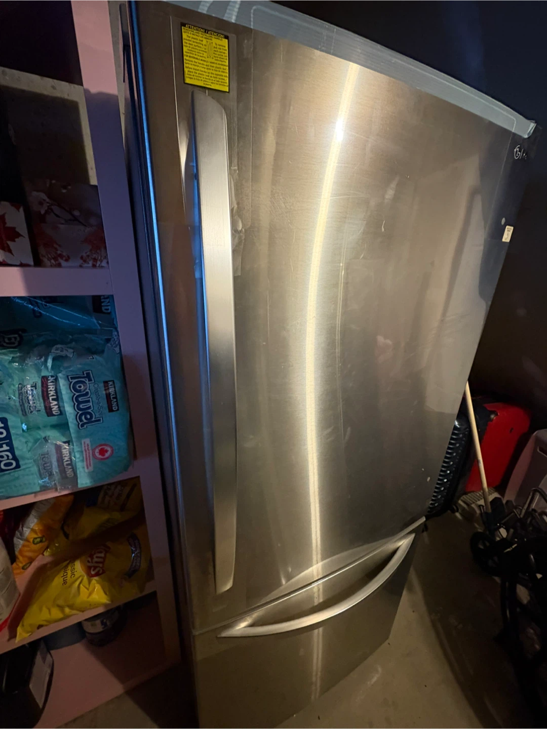 LG Stainless Steel Refrigerator & Freezer - photo 2
