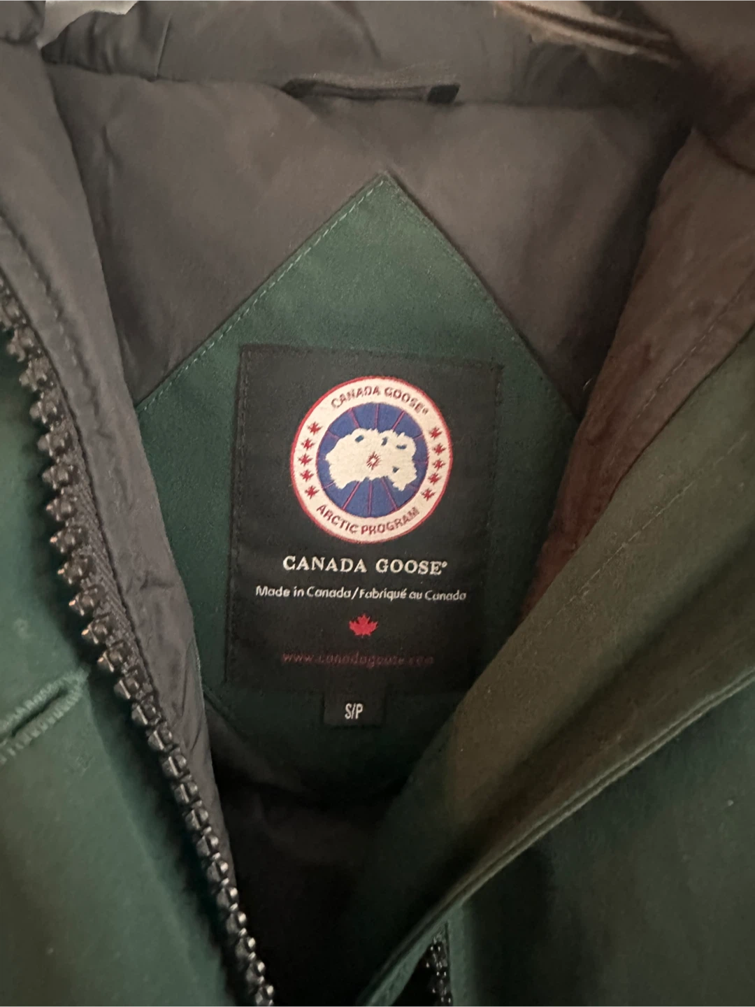 Canada Goose Parka  Size S/P - Forest Green - photo 2