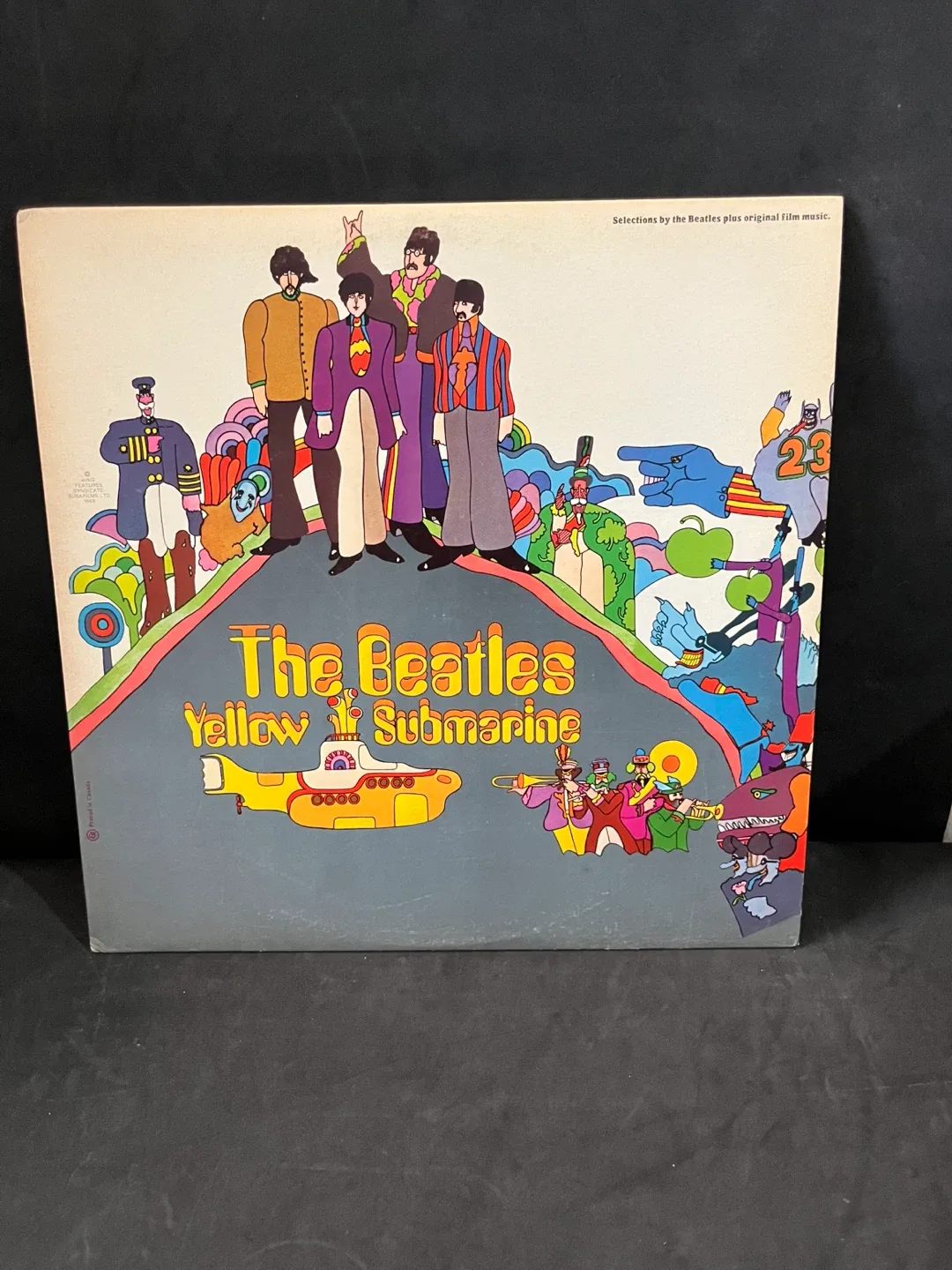 The Beatles Yellow Submarine Vinyl Record