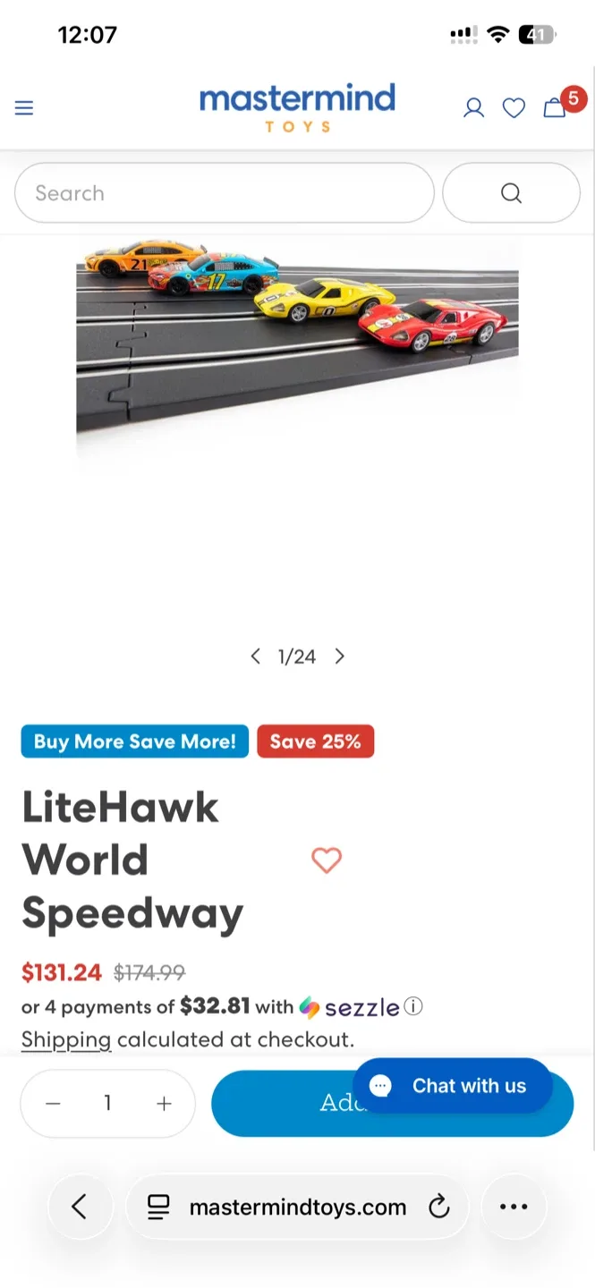 EUC Circuit World Speedway car track with 2 controllers image indicator(7)