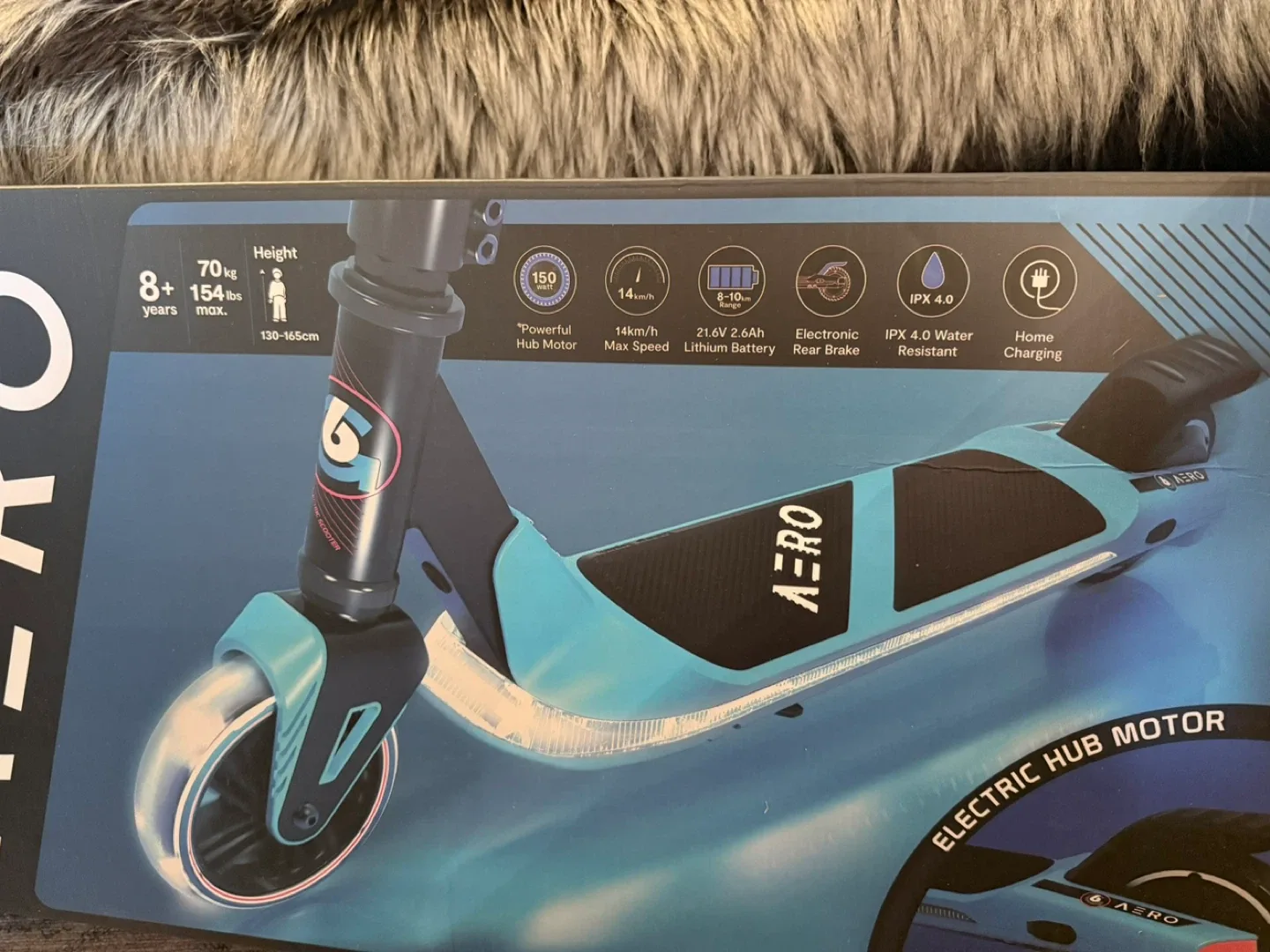 Aero G6 Electric Scooter - Blue image indicator(3)