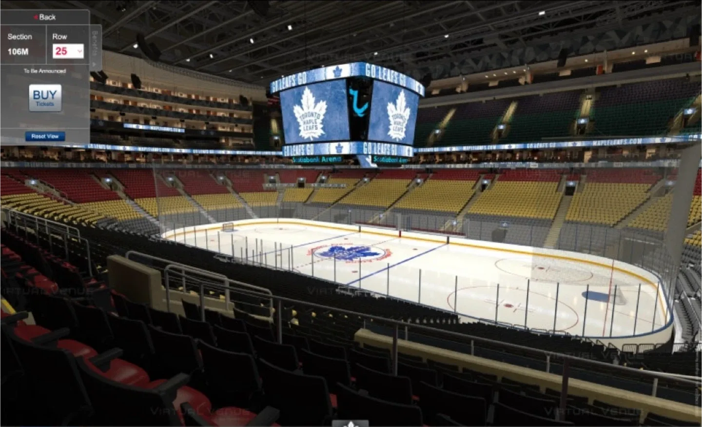 Toronto Maple Leafs Hockey Season Tickets