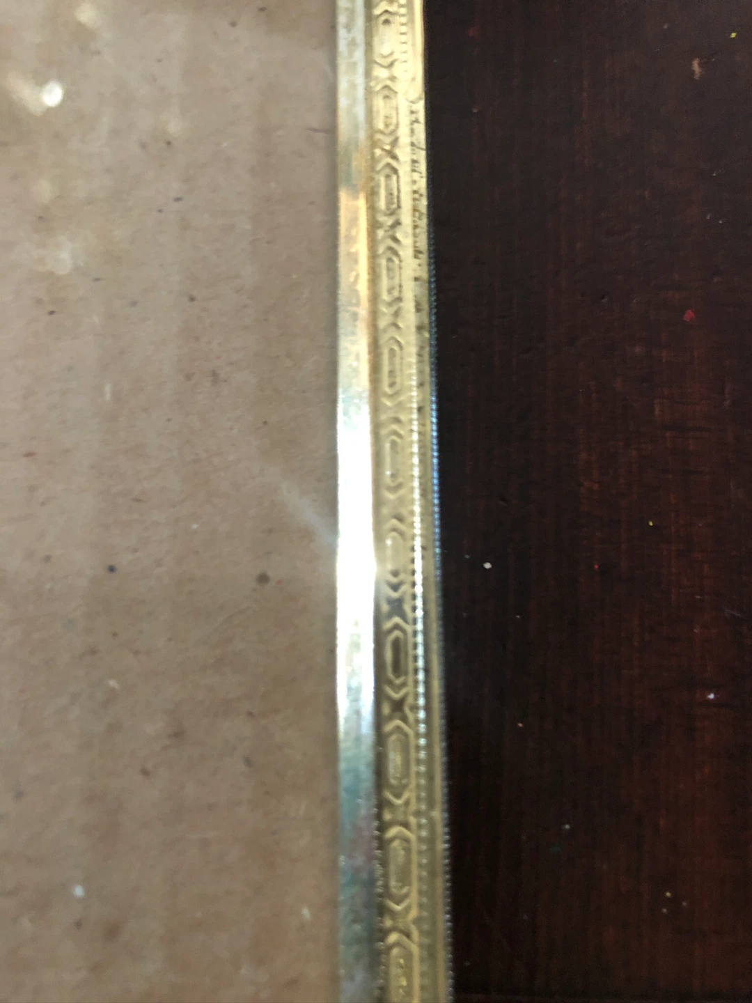 Vintage Brass Double Table Top Picture Frames. (2) 8x10 - photo 4