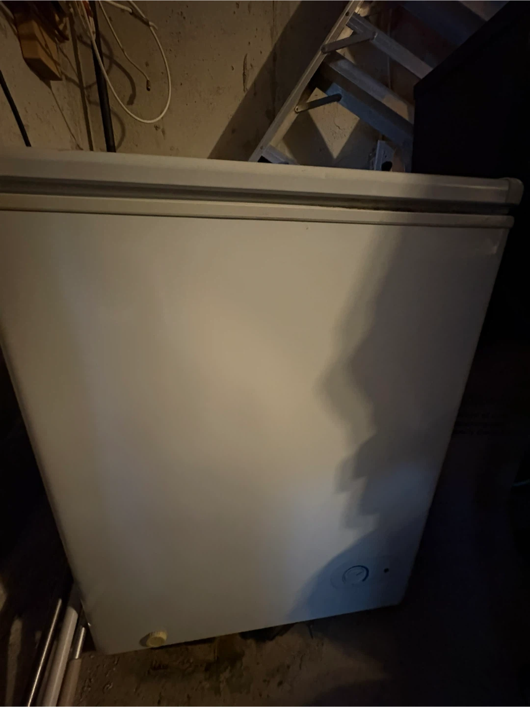 White Chest Freezer